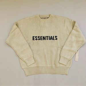 Fear of God Essentials Concrete Crewneck Sweater